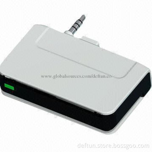 IC Chip/USB Audio Jack Interface Mobile MagStripe Card Reader with SDK